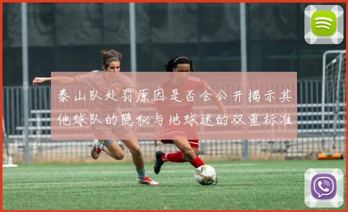 泰山队处罚原因是否会公开揭示其他球队的隐秘与地球迷的双重标准